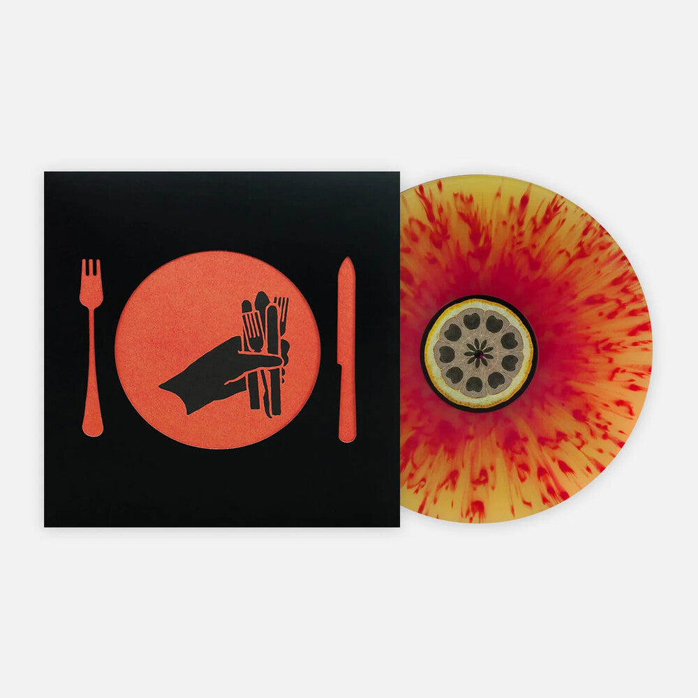 the album cover for Books - Lemon Of Pink - Lemon Yellow with Pink Splatter Colored Vinyl
