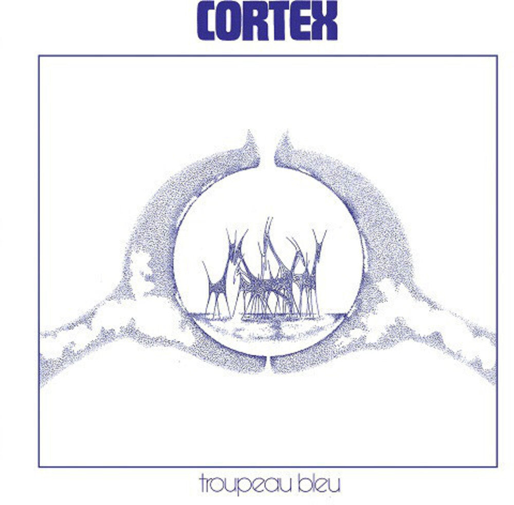 the album cover for Cortex - Troupeau Bleu - Marble Colored Vinyl
