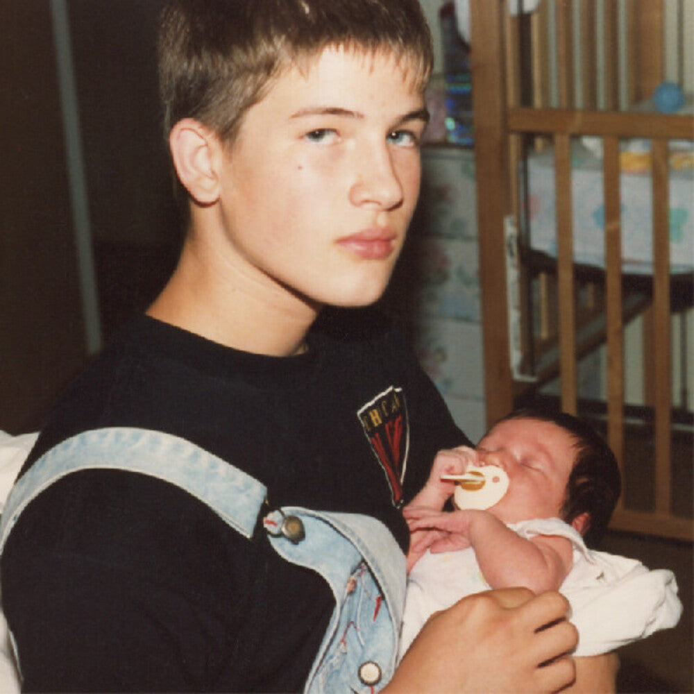 the album cover for Big Thief - Capacity [Maroon Vinyl] 