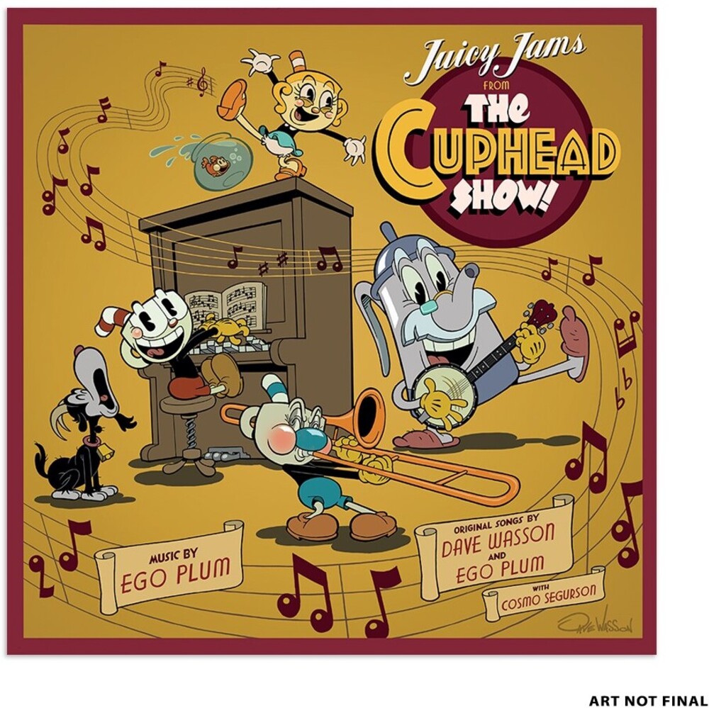 the album cover for Ego Plum - Cuphead Show - O.S.T.