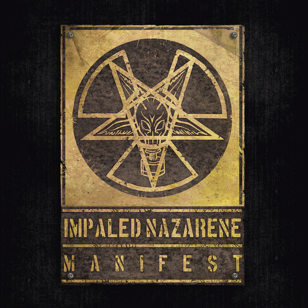 the album cover for Impaled Nazarene - Manifest