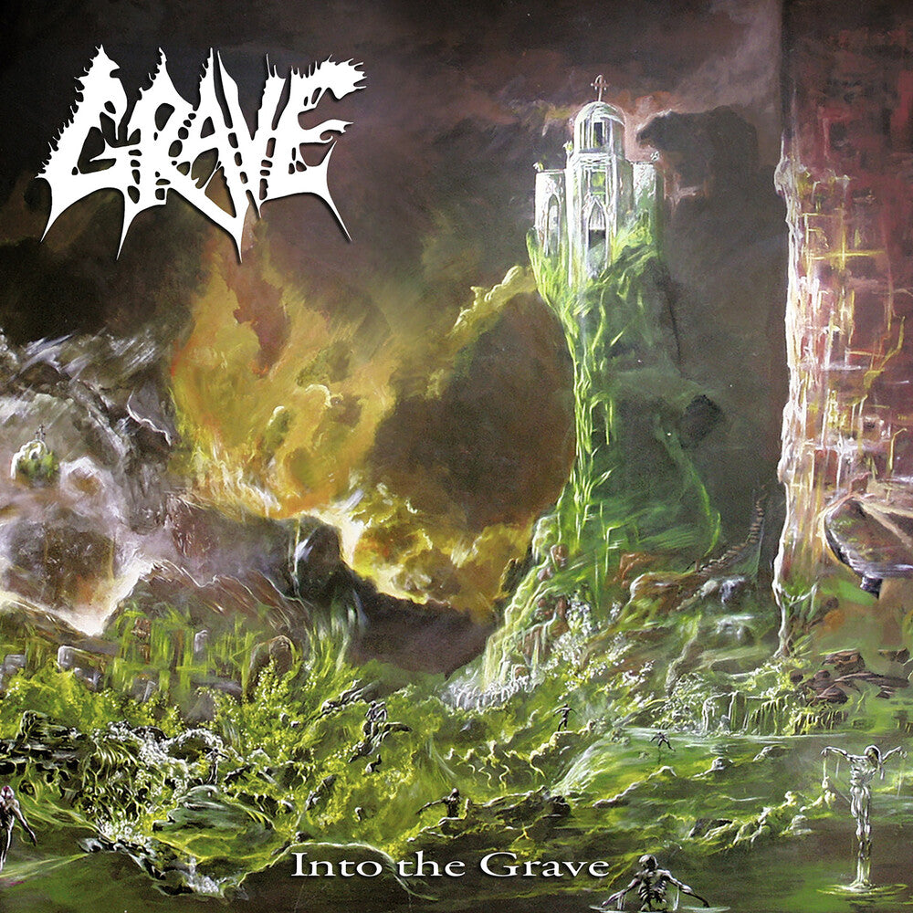 the album cover for Grave - Into The Grave