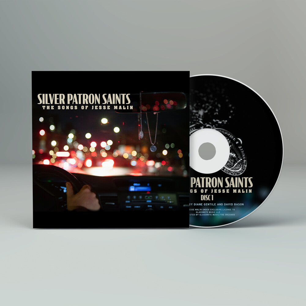 the album cover for Jesse Malin - Silver Patron Saints