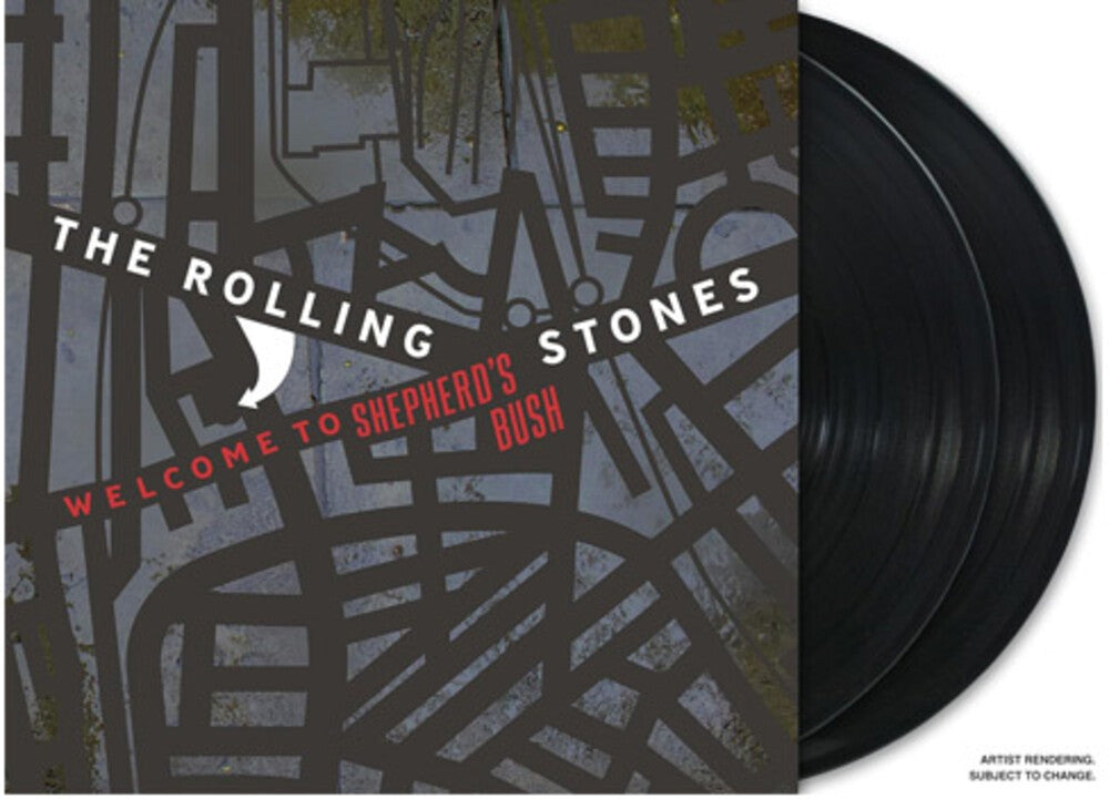 the album cover for The Rolling Stones - Welcome To Shepherd's Bush [180 Gram]