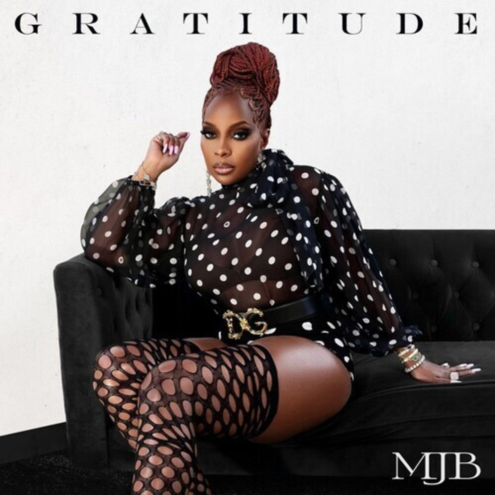 the album cover for Mary Blige  J - Gratitude