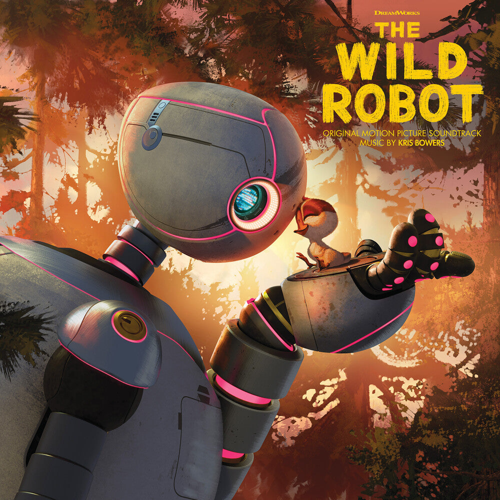 the album cover for Wild Robot - O.S.T. (Colv) (Cvnl) (Spla) (Aus) - Wild Robot - O.S.T. [Colored Vinyl] [Clear Vinyl] (Spla) (Aus)