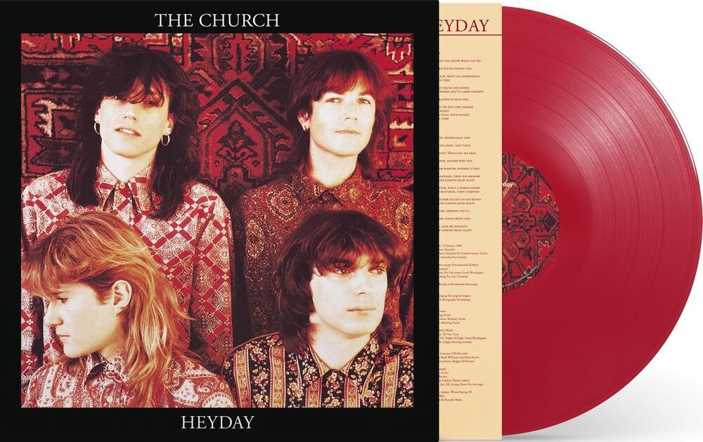 the album cover for Church - Heyday [Colored Vinyl] (Red) (Aus)