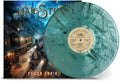 the album cover for Majestica - Power Train - Trans Turquoise & Black Smoke [Colored Vinyl]
