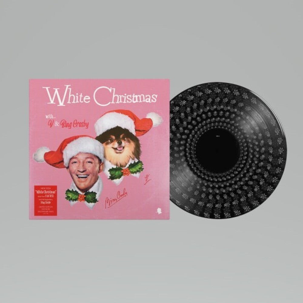 the album cover for V X Bing Crosby - White Christmas (Zoetrope) [Limited Edition] (Pict) (Rmxs)