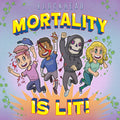 the album cover for Blockhead - Mortality Is Lit (Blue) [Colored Vinyl] (Pnk) (Spla)