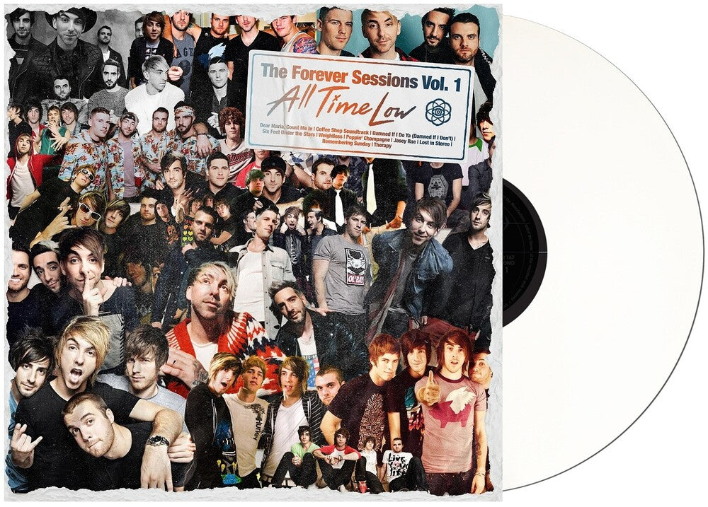 the album cover for All Time Low - The Forever Sessions Vol. 1 [White LP]