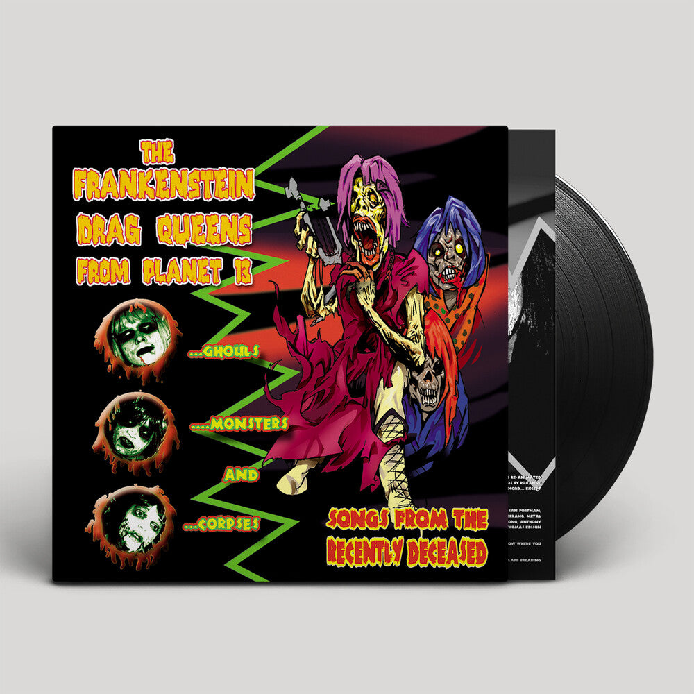 the album cover for Frankenstein Drag Queens From Planet 13 - Songs From The Recently Deceased