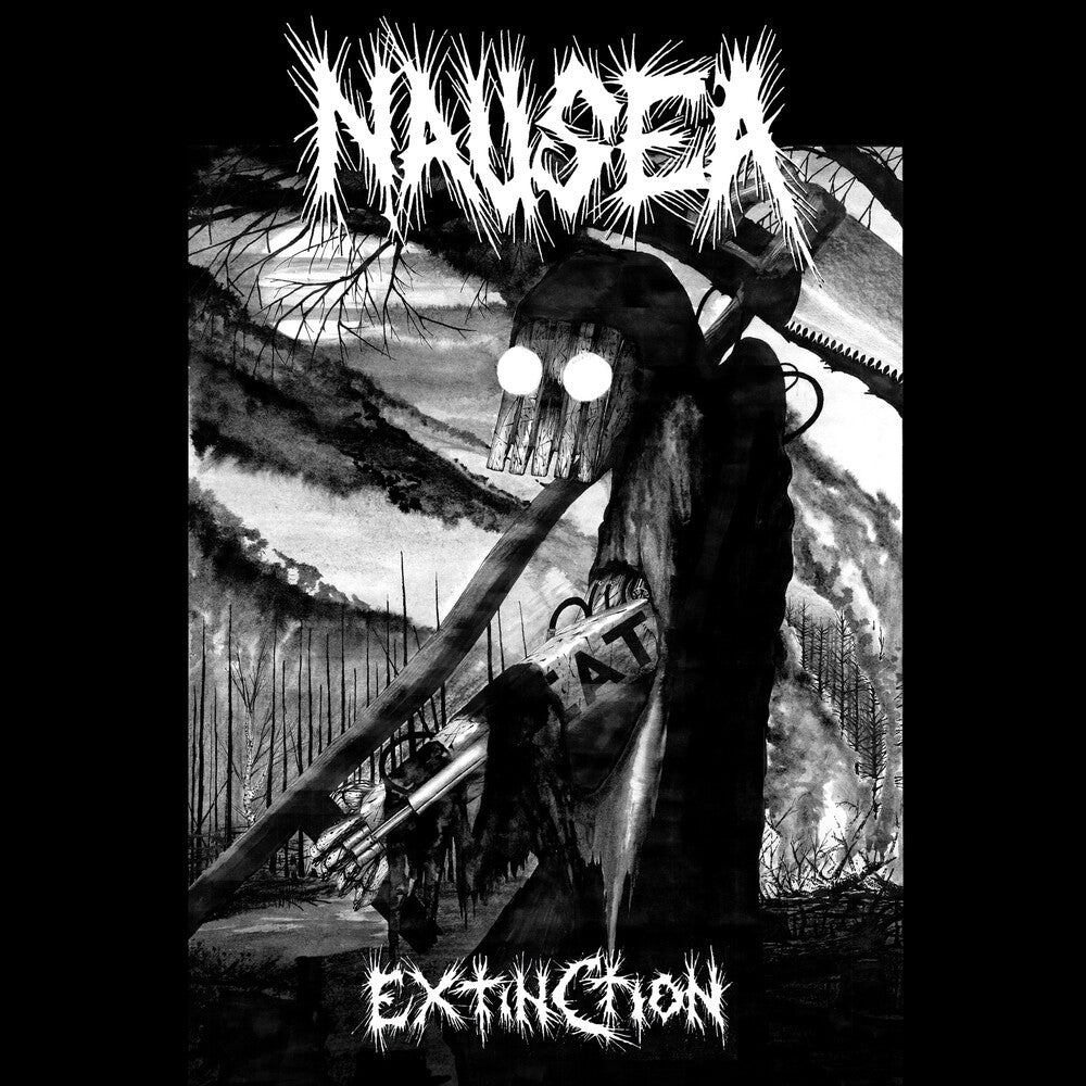 the album cover for Nausea - Extinction [Digipak]