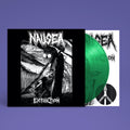 the album cover for Nausea - Extinction [Colored Vinyl] (Grn)