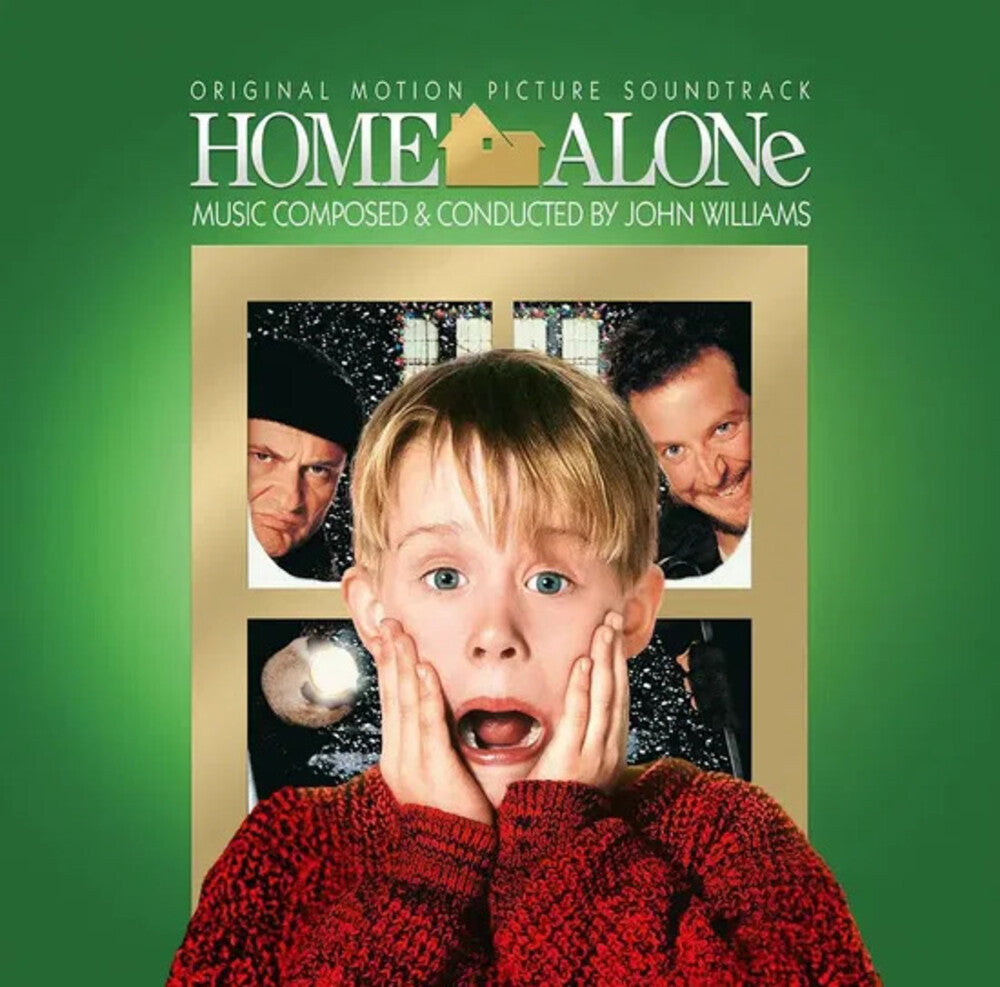 the album cover for John Williams  (Uk) - Home Alone - O.S.T. (Uk)