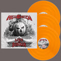 the album cover for Helloween - Live At Budokan [LP x 3 Pumpkin Orange]