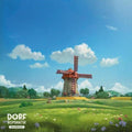 the album cover for Laryssa Okada  (Blue) (Colv) (Gate) (Ylw) - Dorfromantik - O.S.T. (Blue) [Colored Vinyl] (Gate) (Ylw)