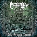 the album cover for Necrowretch - With Serpents Scourge