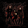 the album cover for Immortal - Damned in Black