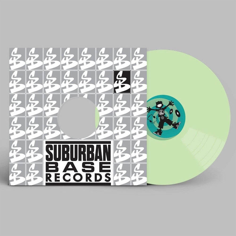 the album cover for Dj Rap & Aston - Vertigo / Jeopardy (Remixes) [Colored Vinyl] (Grn)