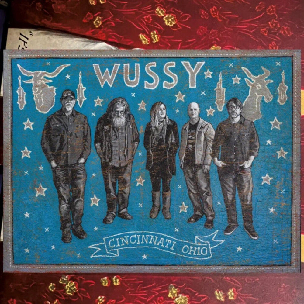 the album cover for Wussy - Cincinnati Ohio [Colored Vinyl] (Pnk) (Can)
