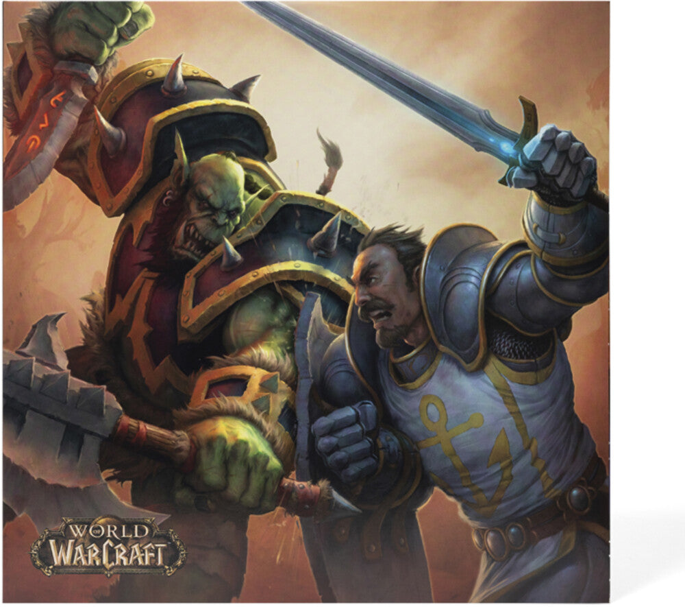the album cover for World Of Warcraft Classic - O.S.T. (Colv) (Red) - World Of Warcraft Classic - O.S.T. [Colored Vinyl] (Red)