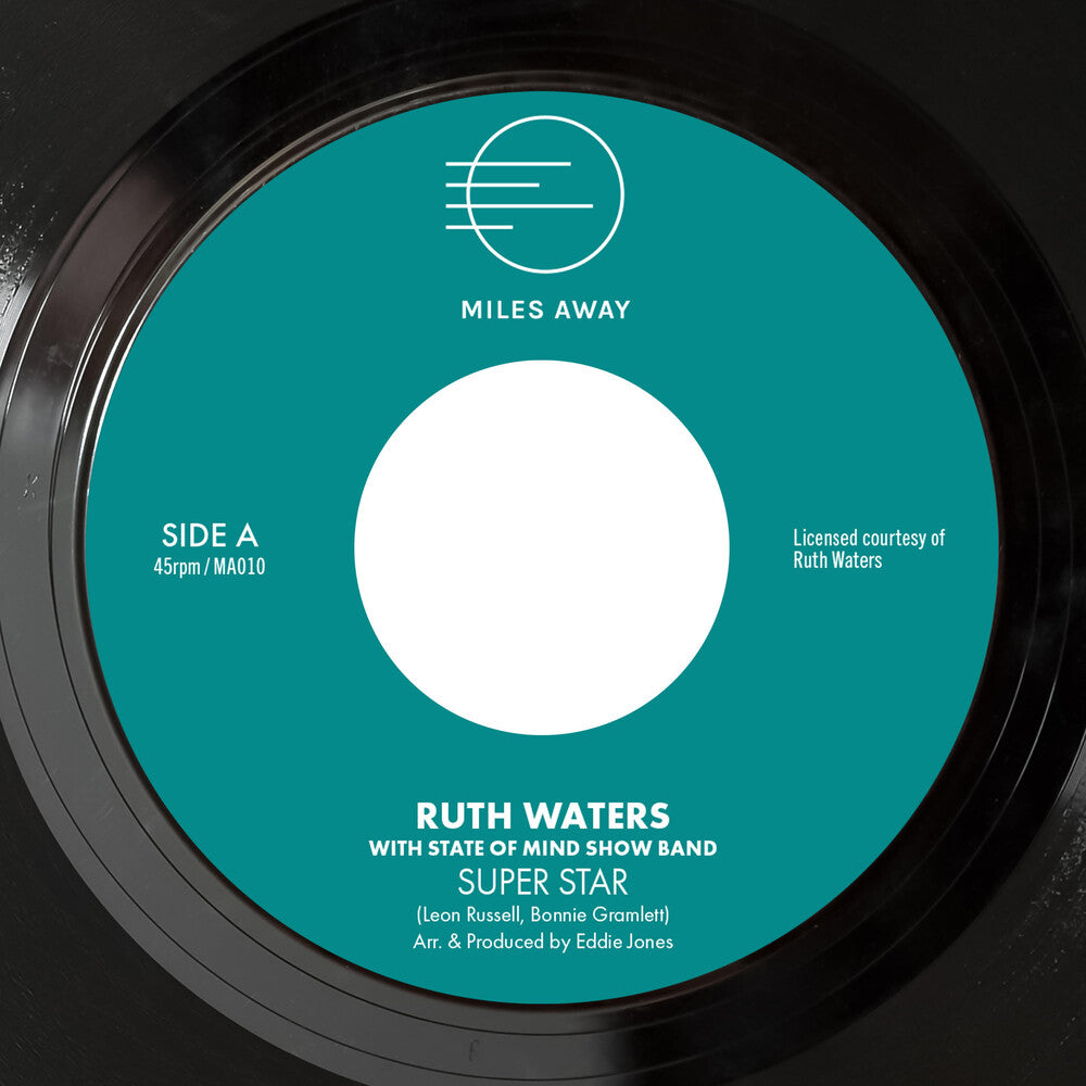 the album cover for Ruth Waters - Superstar Pt. 1 / Superstar Pt. 2 [Reissue]
