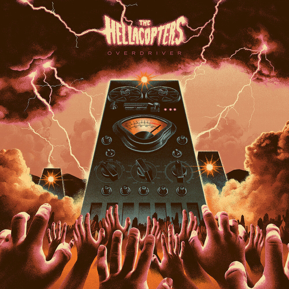 the album cover for Hellacopters - Overdriver