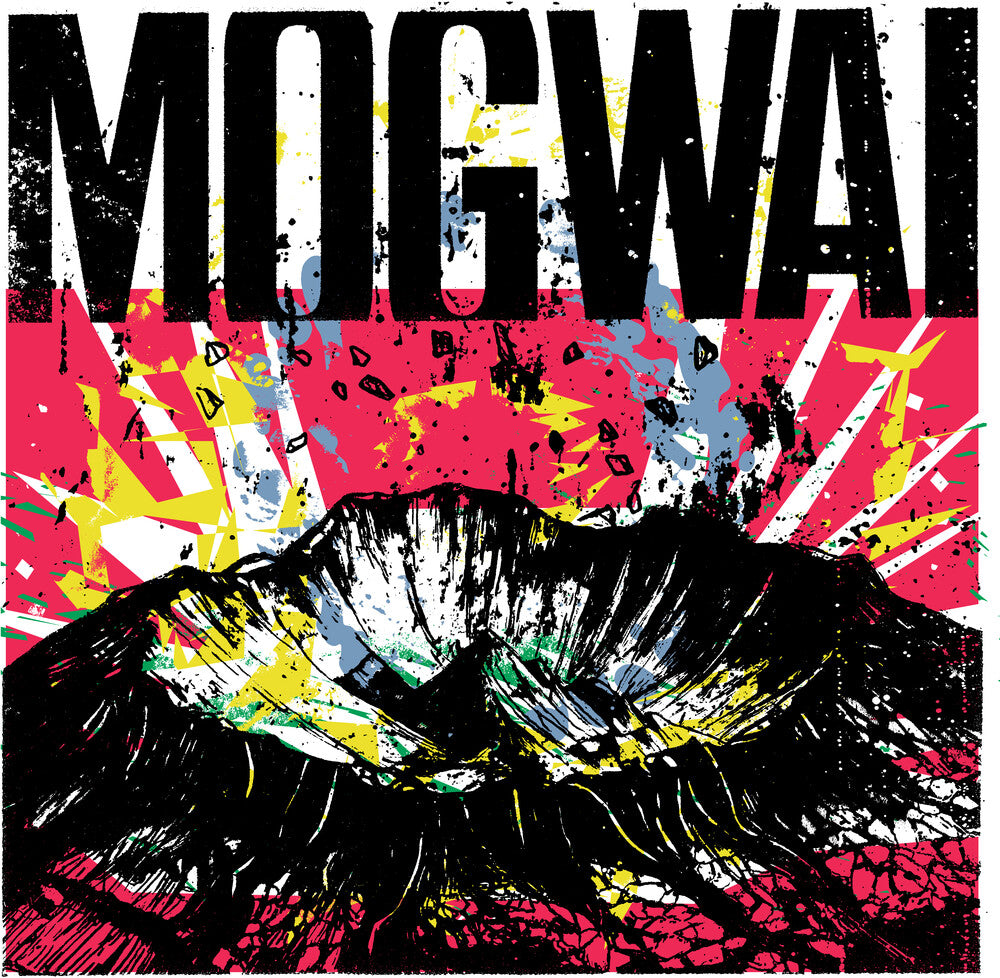 the album cover for Mogwai - The Bad Fire [Indie Exclusive Clear 2 LP]