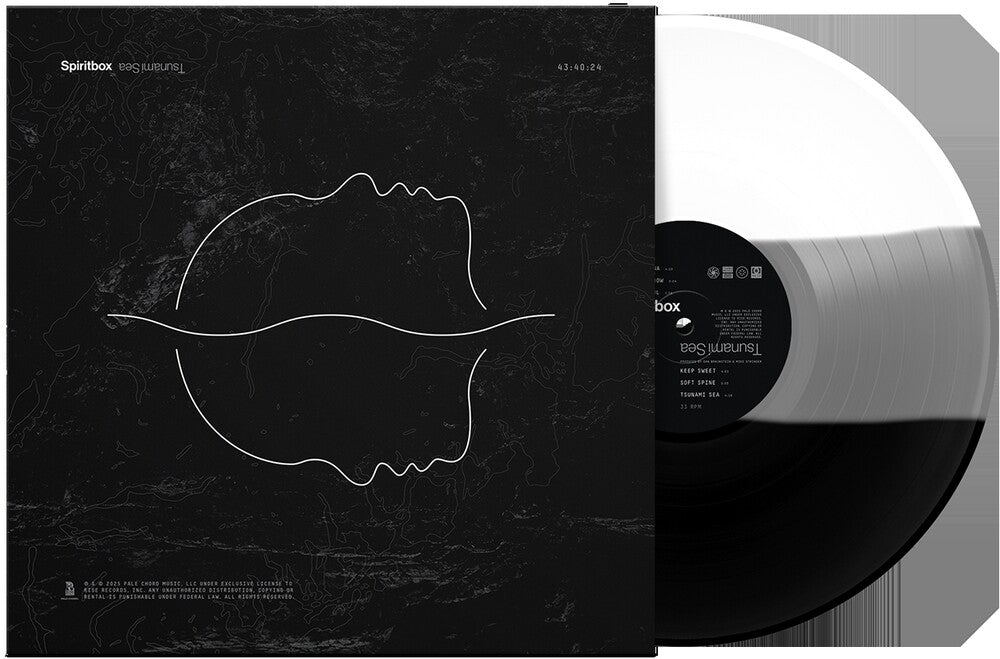 the album cover for Spiritbox - Tsunami Sea [Black/White/Grey LP]