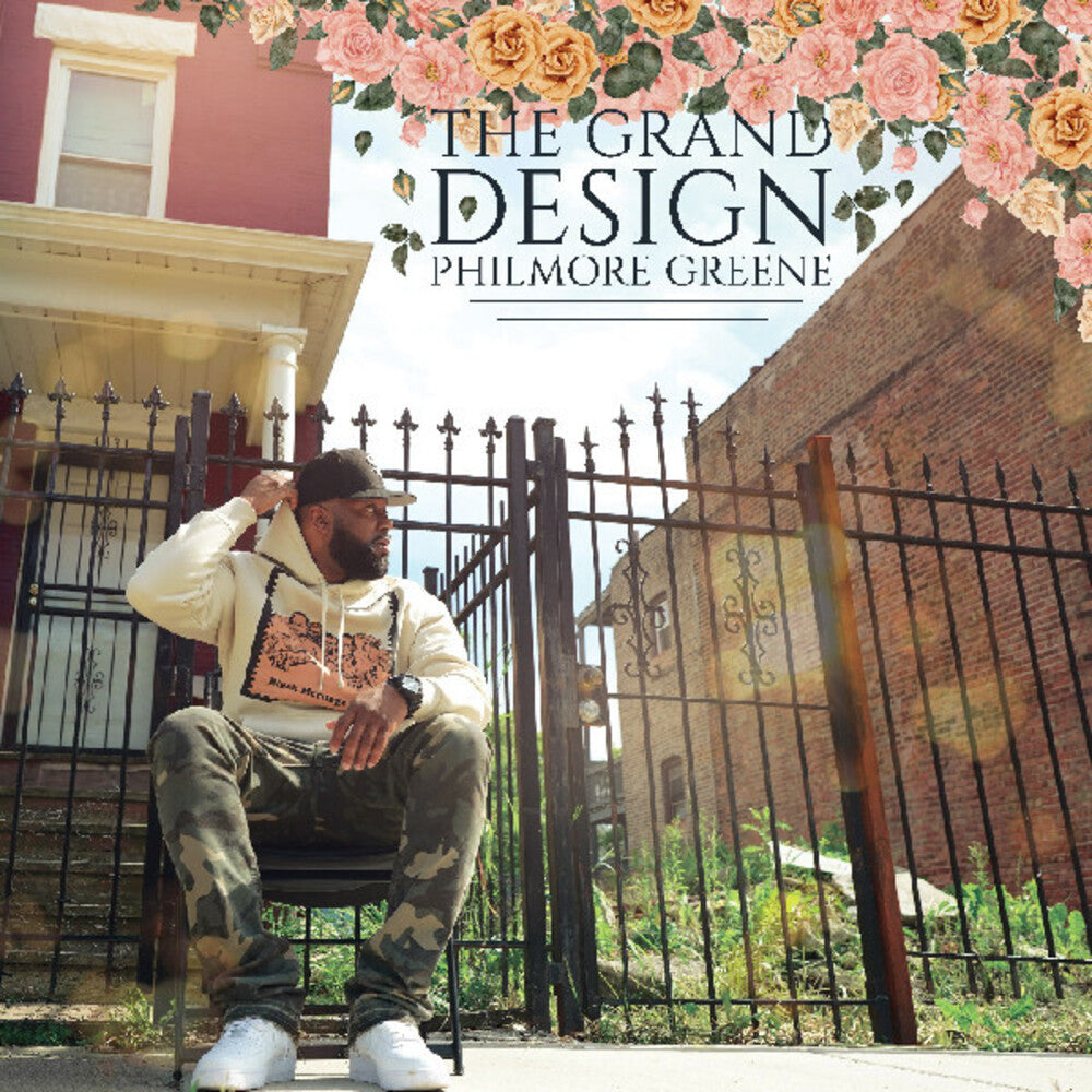 the album cover for Philmore Greene - Grand Design [Colored Vinyl] (Pnk) (Red)