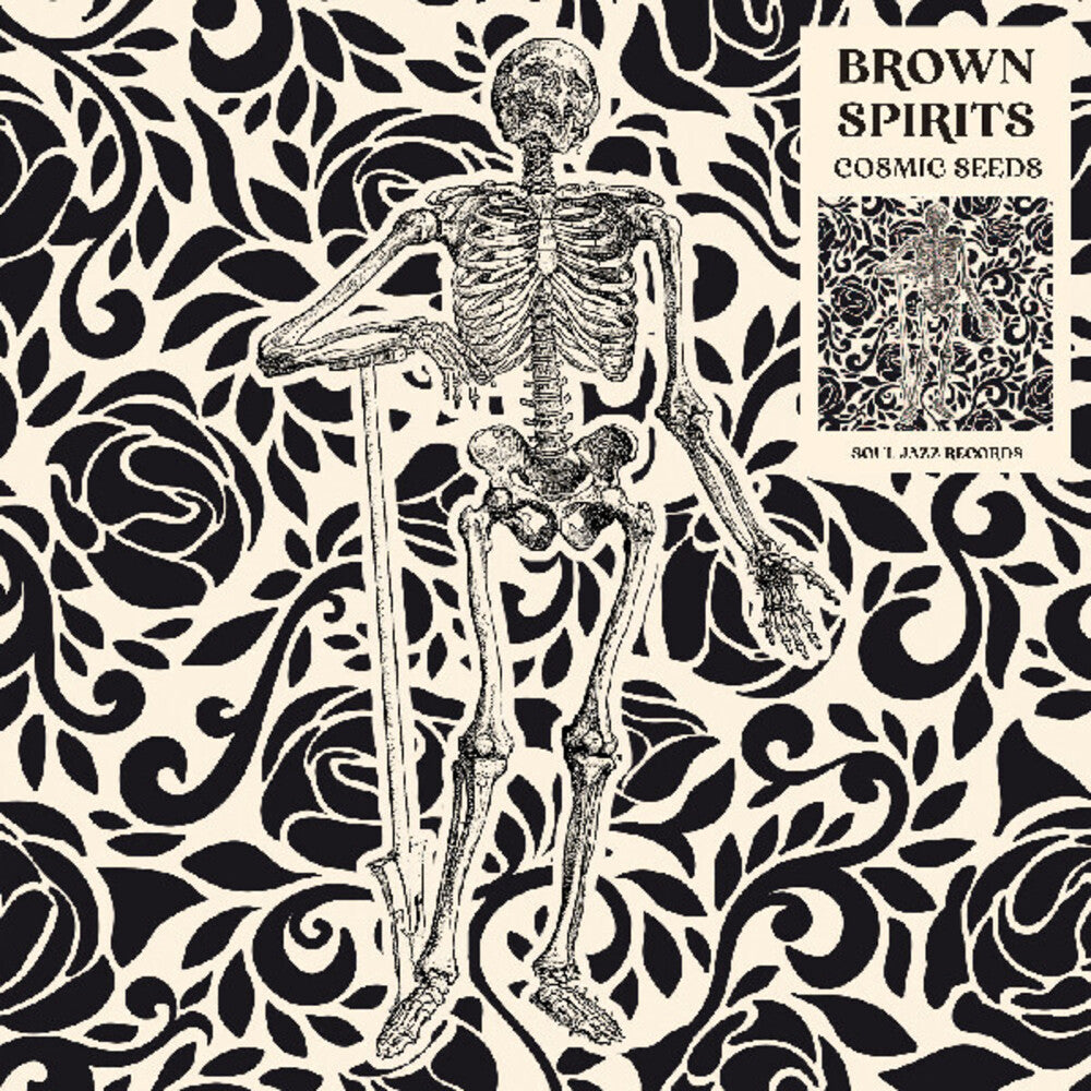 the album cover for Brown Spirits - Cosmic Seeds