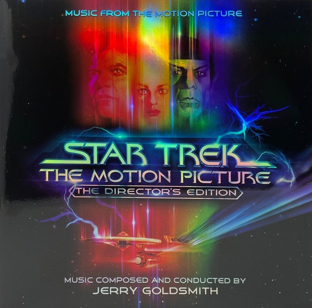 the album cover for Jerry Goldsmith  (Blue) (Colv) (Gate) (Ltd) (Ofgv) - Star Trek: Motion Picture - Director's Edition