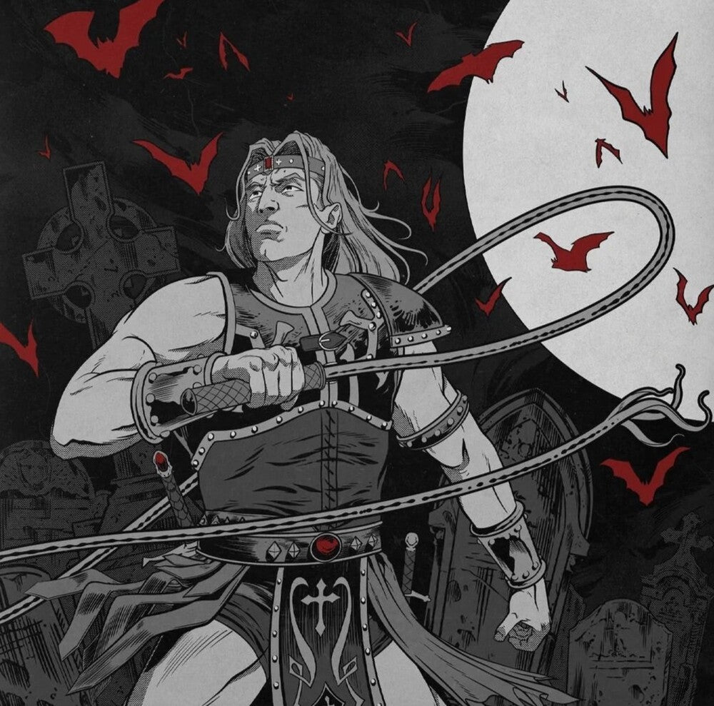 the album cover for Konami Kukeiha Club (Blk) (Colv) (Ltd) (Red) - Music From Castlevania - O.S.T. (Blk) [Colored Vinyl] [Limited Edition]