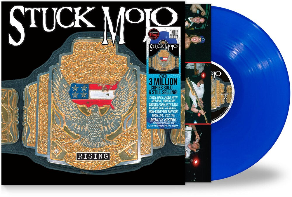 the album cover for Stuck Mojo - Rising [Colored Vinyl] [Limited Edition] (Rybl)
