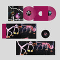 the album cover for DJ Koze - Music Can Hear Us - Magenta (Bonv) [Colored Vinyl] [Limited Edition]