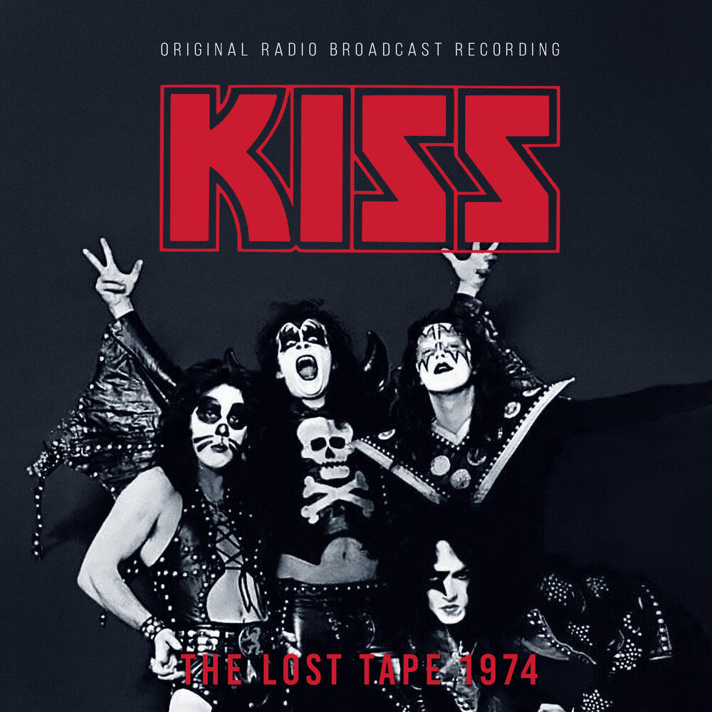 the album cover for KISS - Lost Tape 1974 / Radio Broadcast