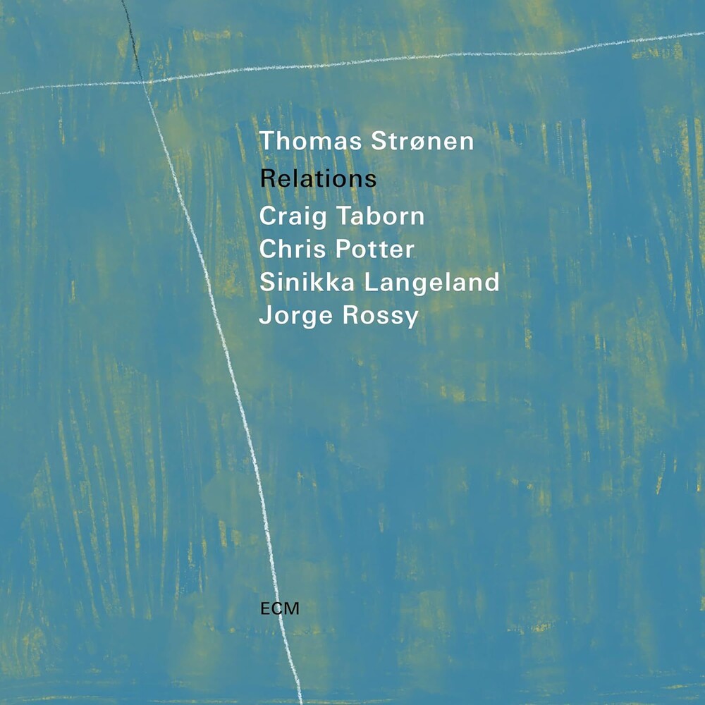 the album cover for Thomas Stronen  / Taborn,Craig / Potter / Langeland - Thomas Stronen: Relations (Uk)