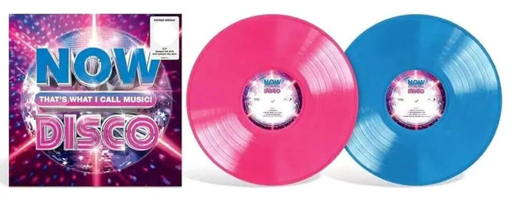 the album cover for Now Disco / Various (Colv) (Pnk) (Hol) - Now Disco / Various [Colored Vinyl] (Pnk) (Hol)