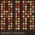 the album cover for AIR - Premiers Symptomes (Ita)