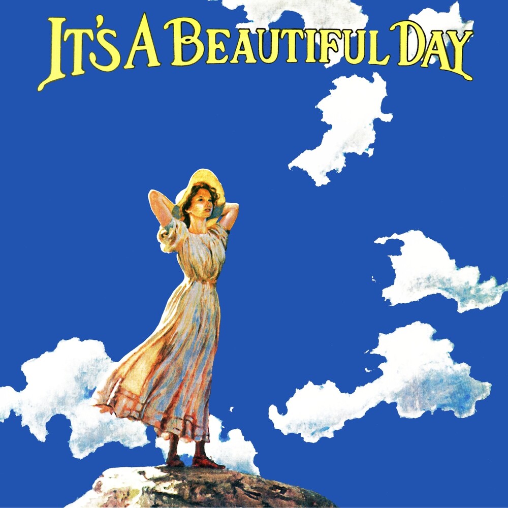 the album cover for It's A Beautiful Day - It's A Beautiful Day [Clear Vinyl] (Gate) [180 Gram] [Remastered]