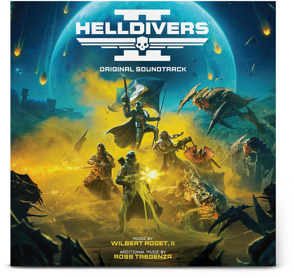 the album cover for Roget Wilbert Ii - Helldivers 2 - O.S.T.