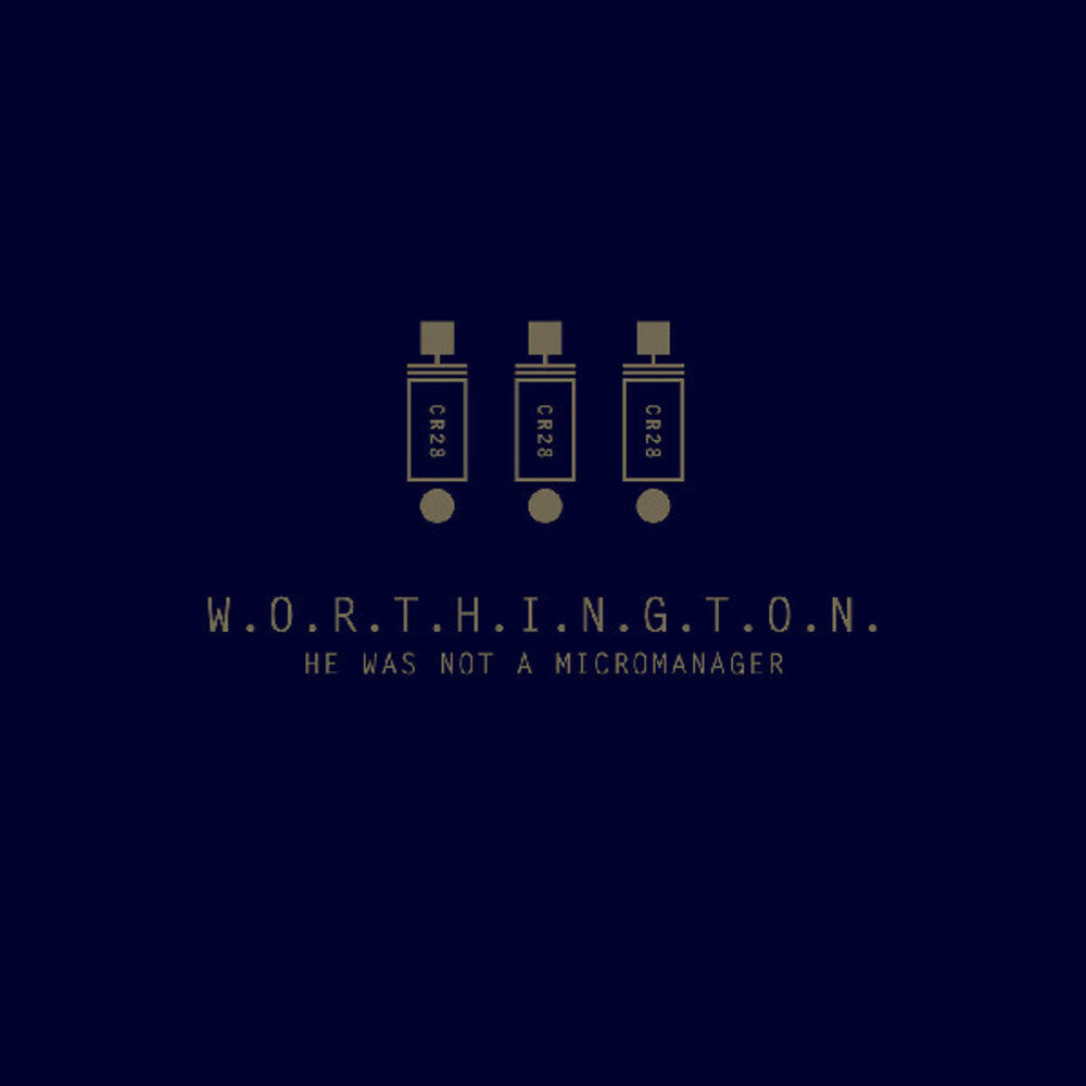 the album cover for Worthington - He Was Not A Micromanager [Colored Vinyl] (Slv)