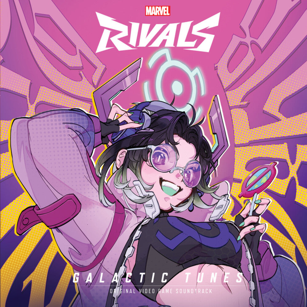 the album cover for Synchron Stage Orchestra - Marvel Rivals: Galactic Tunes