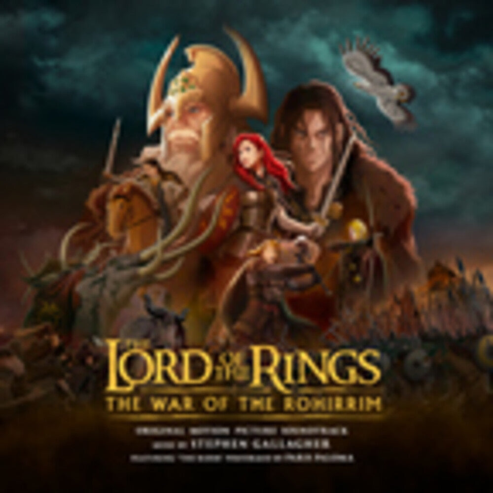the album cover for Stephen Gallagher - Lord Of The Rings: The War Of The Rohirrim