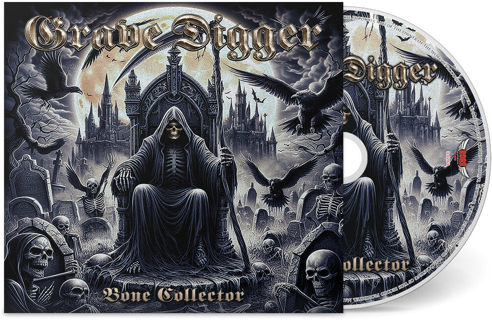 the album cover for Grave Digger - Bone Collector