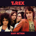the album cover for T. Rex - Easy Action