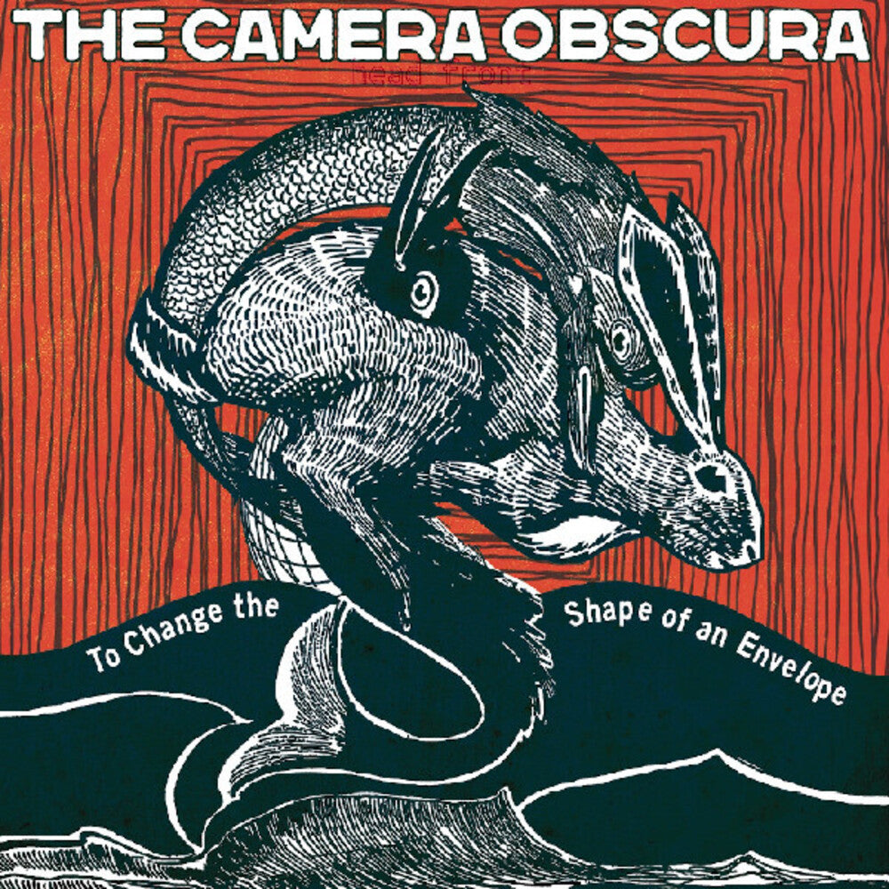 the album cover for Camera Obscura - To Change The Shape Of An Envelope [Colored Vinyl] (Red)