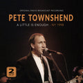 the album cover for Pete Townshend - Little Is Enough - Ny 1998