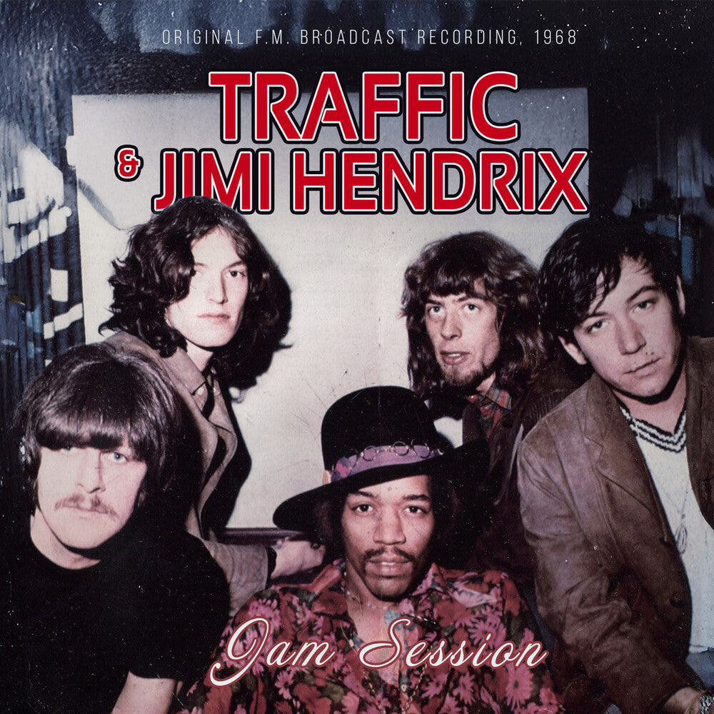 the album cover for Traffic / Jimi Hendrix - Jam Session